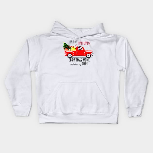 This is my Christmas Movie Watching Kids Hoodie by windupraditya6